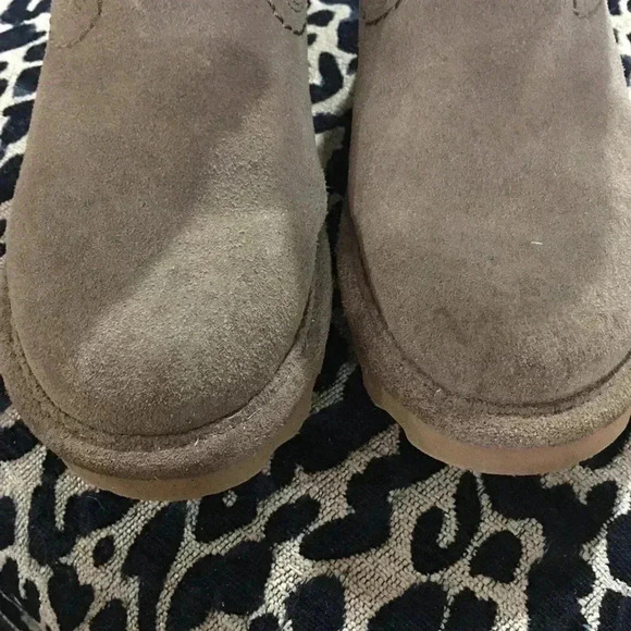 Bearpaw boots booties 6 suede wool - Picture 3 of 10